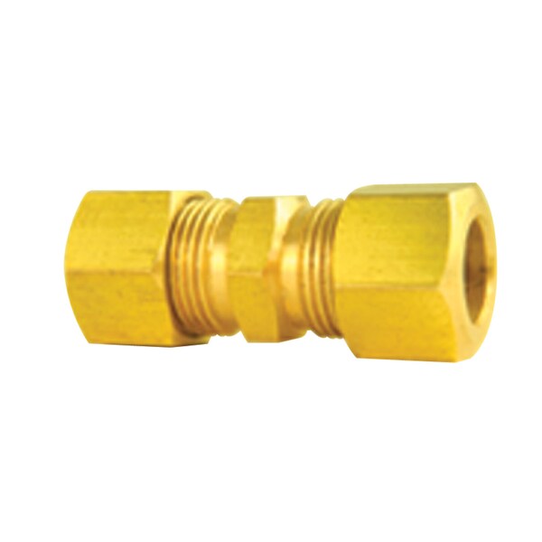 Brass compression union, 5/16, 100/box